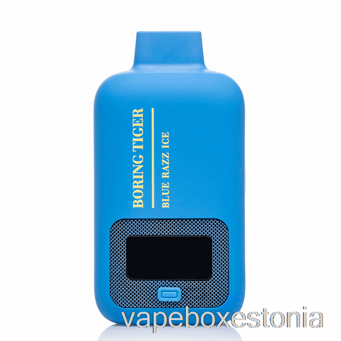 Vape Box Estonia Luffbar Igav Tiiger 25000 ühekordne Sinine Razz Jää